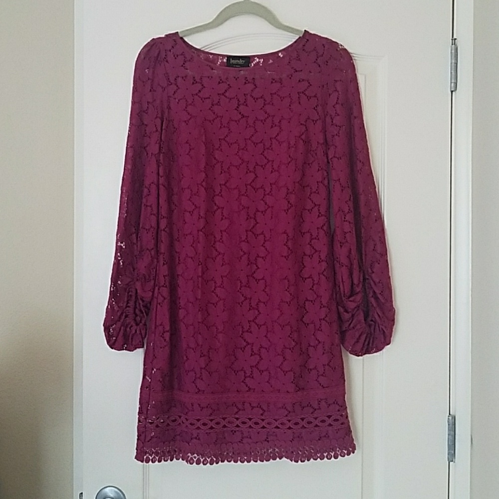 Laundry lace shift dress